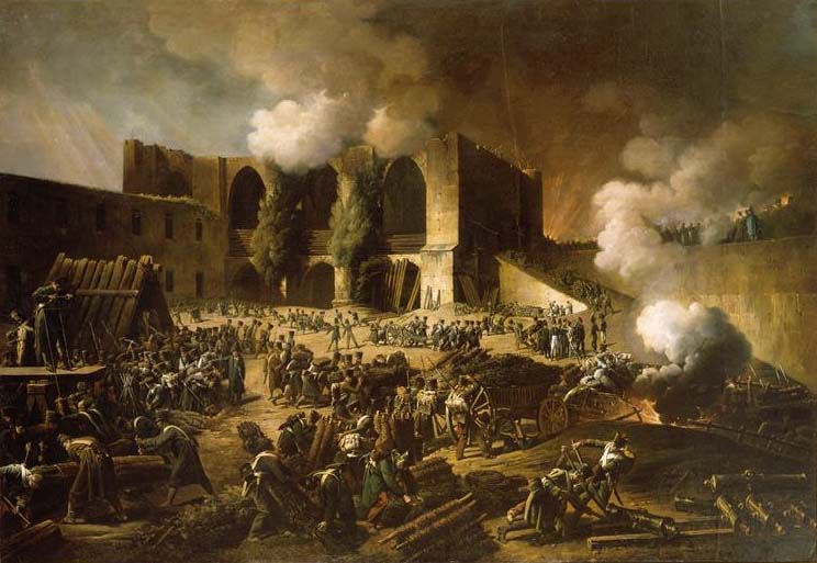 Francois Joseph Heim Siege of Burgos